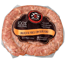 LINGUICA SUINA BRASLON ALHO PORO KG
